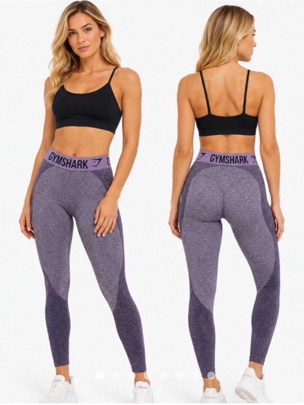 Gymshark Lavender Seamless High-Waist Leggings M